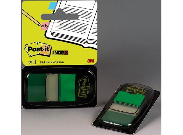 Post-It Index 25 x 43 grønn (50) 